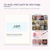 Peinture par numéro personnalisée à partir d'une photo