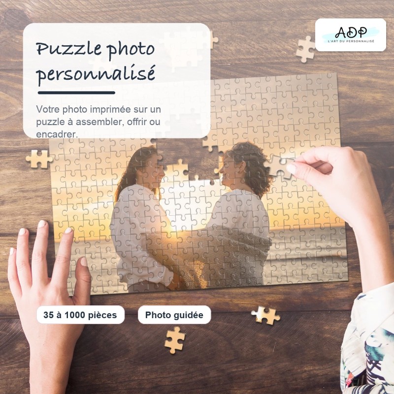 Puzzle personnalisé à partir d'une photo