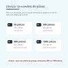 Puzzle personnalisé à partir d'une photo