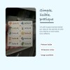Étiquettes prénom personnalisées école