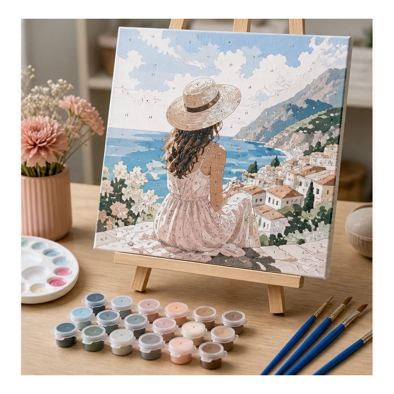 Peinture par numéro personnalisée à partir d'une photo
