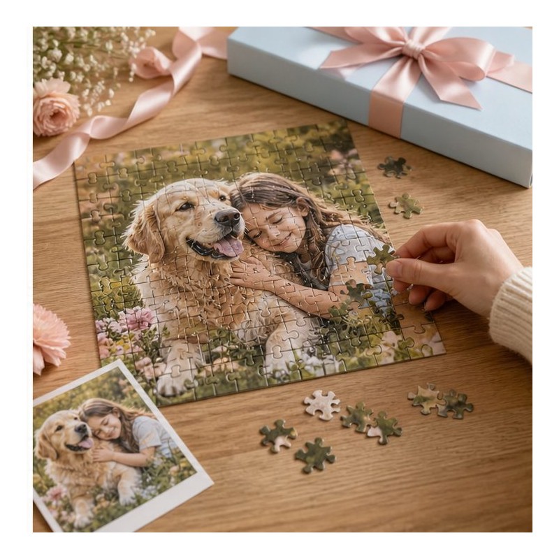 Puzzle personnalisé à partir d'une photo